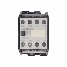 西门子 接触器AC60HZ,24V 9A 4kW 辅助触点：1个常闭触点,规格0螺纹连接；3TB40010XC1