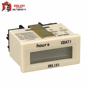 德力西电气 超小型电子累时器；CDAT1-2 9999.99H