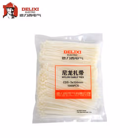德力西电气 CDS扎带 3X150 白色 优质型,1000条/包；DHACDS30150WN