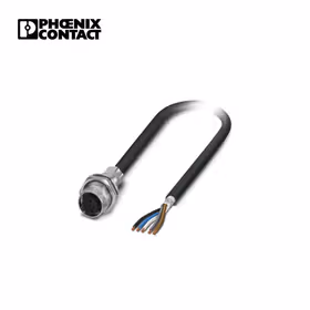 菲尼克斯 孔式插座；SACCBP-FS-5CON-M16/1,0-PUR SCO