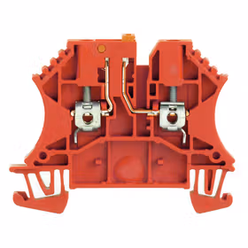 魏德米勒 电流测试端子,螺钉联接,2.5mm,500V,24A,可翻转,红色；WTR 2.5 RT