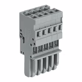 万可(WAGO) 1线孔型插头,4mm,额定电流32A,弹簧连接,4极；769-104