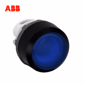 ABB 平头按钮操作头部,蓝色；MP1-11L