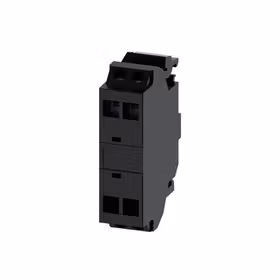 西门子 支点端子,黑色,弹簧型端子连接,用于底部固定安装；3SU14002DA103AA0
