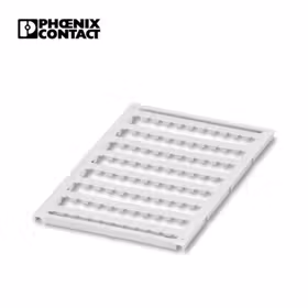 菲尼克斯 用于端子的标记条,可订购:标签纸,白色,适用的模块宽度:6.2mm,标识区域大小:5.45x5.2mm；UC1-TMF 6 CUS