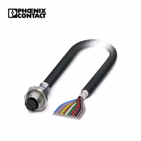 菲尼克斯 针式插座；SACCBP-FS-12CON-M16/2,0-PVCSCO