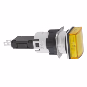 施耐德电气 方形白色(LED12～24V) 16mm指示灯；XB6CV5BB
