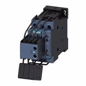 西门子 电容器接触器20kVAr,1NO+2NC,DC110V,3极,尺寸S0螺栓型端子连接；3RT26261BF45