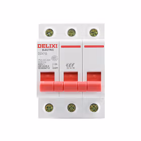 德力西电气 隔离开关；DZ47G 3P 100A