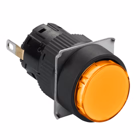 施耐德电气 指示灯,圆形,橙色,带24V LED；XB6EAV8BF