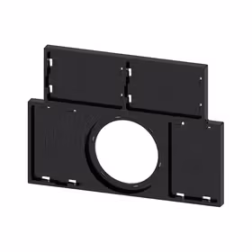 西门子 标牌支座,平,黑色,用于4个扁电缆17.5mmx27mm,用于扣合；3SU19000BT100AA0