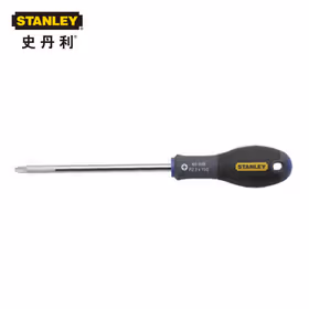 史丹利 三色柄米字螺丝批PZ0X75mm；65-319