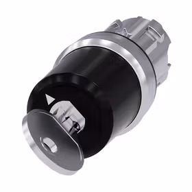 西门子 CES钥匙开关,22mm,金属,高光,锁闭编号SSG10,附带2把钥匙,2个开关位置,锁定,拔出钥匙O+I；3SU10505BF110AA0