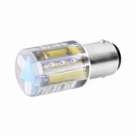 西门子 LED,底座BA15d,红色,24VAC/DC,附件,用于信号灯柱,直径为50mm和70mm；8WD44286XB