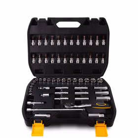 得力 58件10mm系列套筒组套  ；DL1058T