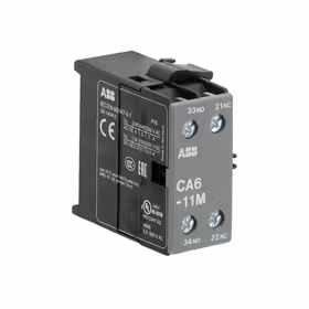 ABB 接触器附件，辅助触头；CA6-11 M