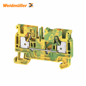 魏德米勒 接地型接线端子；A2C 4 PE
