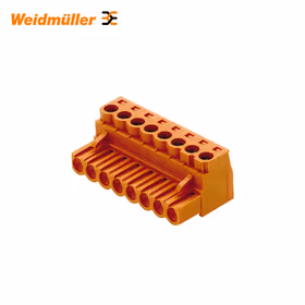 魏德米勒 PCB接插件,压线框接线插头；BLZ 5.08/14/180 SN OR BX