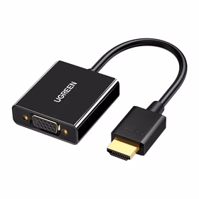绿联UGREEN HDMI转VGA转接器高清 50288