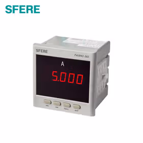 斯菲尔(SFERE) 单相数显电流表 带RS485通讯；PA194I-3K1 AC1A,DC4-20mA
