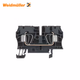 魏德米勒 直通型接线端子,弹片联接,4mm,800V,32A,黑色；ZDU 4 SW