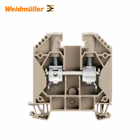 魏德米勒 直通型接线端子,螺钉联接,16mm,1000V,76A,深褐；WDU 16