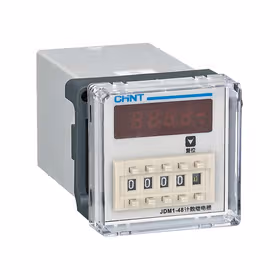 正泰 计数继电器；JDM1-48L8M AC/DC24V～48V