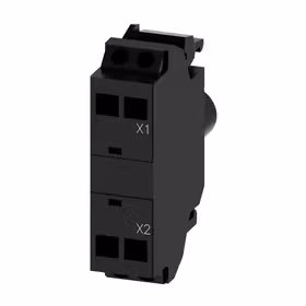 西门子 LED模块集成有LED6-24VAC/DC红色,弹簧型端子连接,用于前面板安装；3SU14011BG203AA0