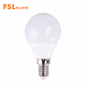 佛山照明（FSL）LED灯泡节能球泡商业照明螺旋光源E14小螺口3W白光（6500K）