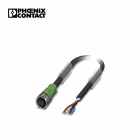 菲尼克斯 传感器/执行器电缆；SAC-4P-15,0-186/M12FS