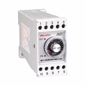 德力西电气 电子式时间继电器；JSZ7-H3B4A 20S AC220V