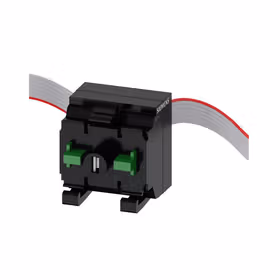 西门子 SIRIUSACT:终端模块（指令和LED模块）,集成LED,蓝色,用于前面板安装；3SU14011MC501CA1