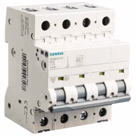 西门子 ET-5SY国产 微型断路器 63A 3P+N C 10kA；5SY4 3P+N C63