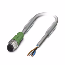 菲尼克斯 传感器/执行器电缆；SAC-4P-M12MS/10,0-800
