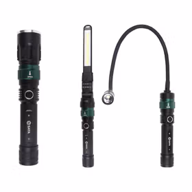 世达 快接式3合1可换头手电筒；90736