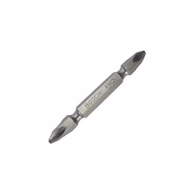 博世 双头螺丝批头PH2/45mm 银色(10支装),10支/盒；2608521038