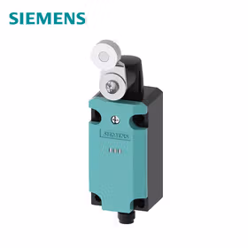 西门子 位置开关金属外壳40mm1NO/1NC速动触点带2LEDs,黄色/绿色,24VDC回转驱动装置向右以及/或者向左可调节,金属杆27mm长及19mm不锈钢辊；3SE51141CH021AF3