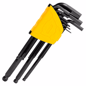 得力 发 加长球头内六角组套   9件套；DL232209H