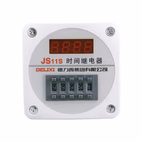 德力西电气 数显式时间继电器；JS11S 0.01秒-9999小时 AC220V