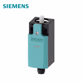 西门子 位置开关金属外壳31mm符合DINEN500471NO/1NC速动触点带M12插头,5极,固定带2个LED,黄色/绿色,24VDC带柱塞；3SE52141CC051AF3