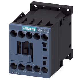 西门子 辅助接触器,2NO+2NC,220VAC,50/60Hz,尺寸S00,螺栓型端子连接；3RH21221AN20