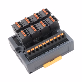 胜蓝SiRON 8位弹片式输入端子台；T081-T