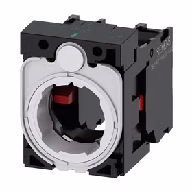 西门子 用于3个模块的支架,塑料,1NC,1NC,螺栓型端子连接；3SU15001AA101PA0