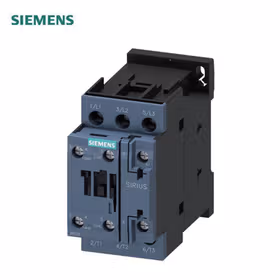 西门子 功率接触器,38A,18.5kW,1NO+1NC,  80V50/60Hz,3极,尺寸S0,螺栓型端子连接；3RT20281AU20