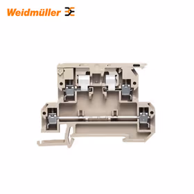 魏德米勒 SAK系列,熔断器型接线端子,额定横截面:4mm,螺钉联接,Wemid,深褐,直接安装；KDKS 1/35 DB