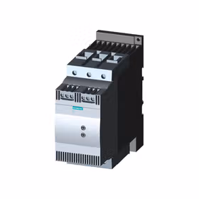 西门子 软起动器S3 106A,55kW/400V,200-480VAC,24VAC/DC螺钉端子；3RW30471BB04