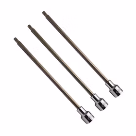 世达 12.5mm(1/2")系列140mm长六角旋具套筒H6；24305