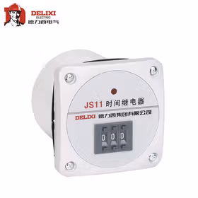 德力西电气 时间继电器；JS11S 1秒-9分59秒 AC36V 老型