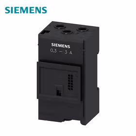 西门子 电流互感器0.3-3A用于3RB22/23/24结构尺寸S00/S0独立安装主电路：插入式互感器辅助电路：--；3RB29062BG1