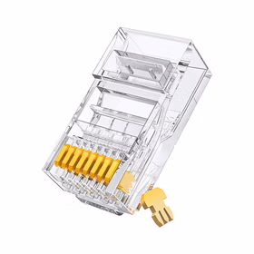 绿联UGREEN 六类非屏蔽水晶头 20840 50U 100个/包